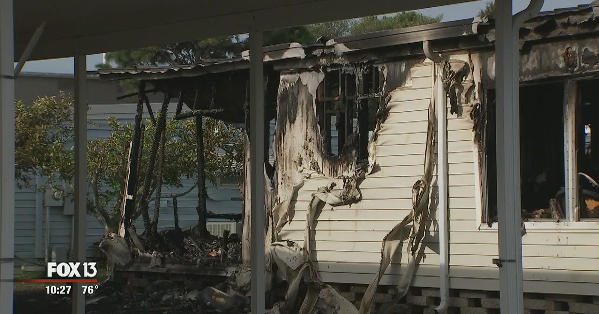 Officials: One dead in Largo mobile home fire | FOX 13 Tampa Bay