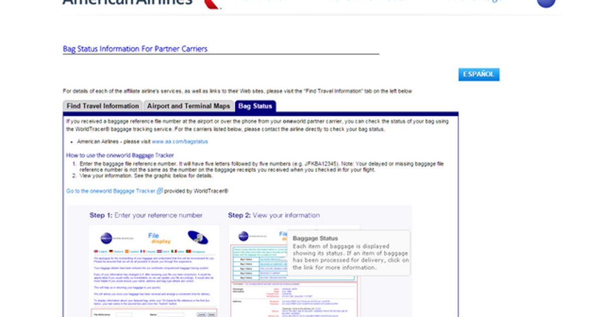 American Airlines Free Luggage Tracker | FOX 13 Tampa Bay