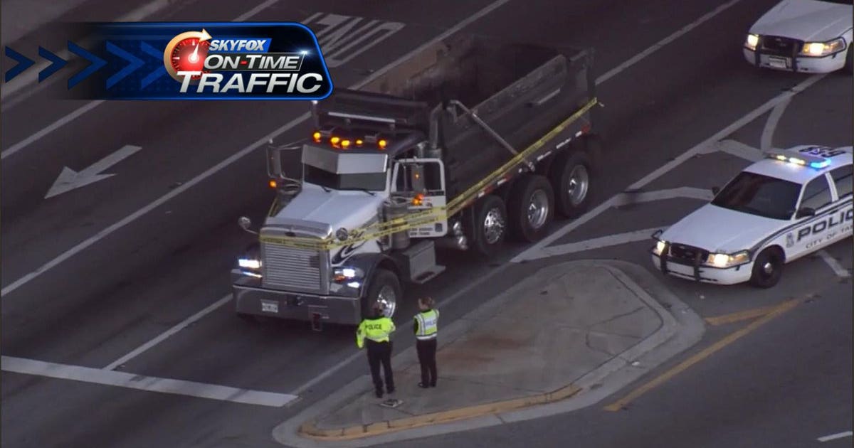 Dump truck involved in fatal hit-and-run in Tampa | FOX 13 Tampa Bay