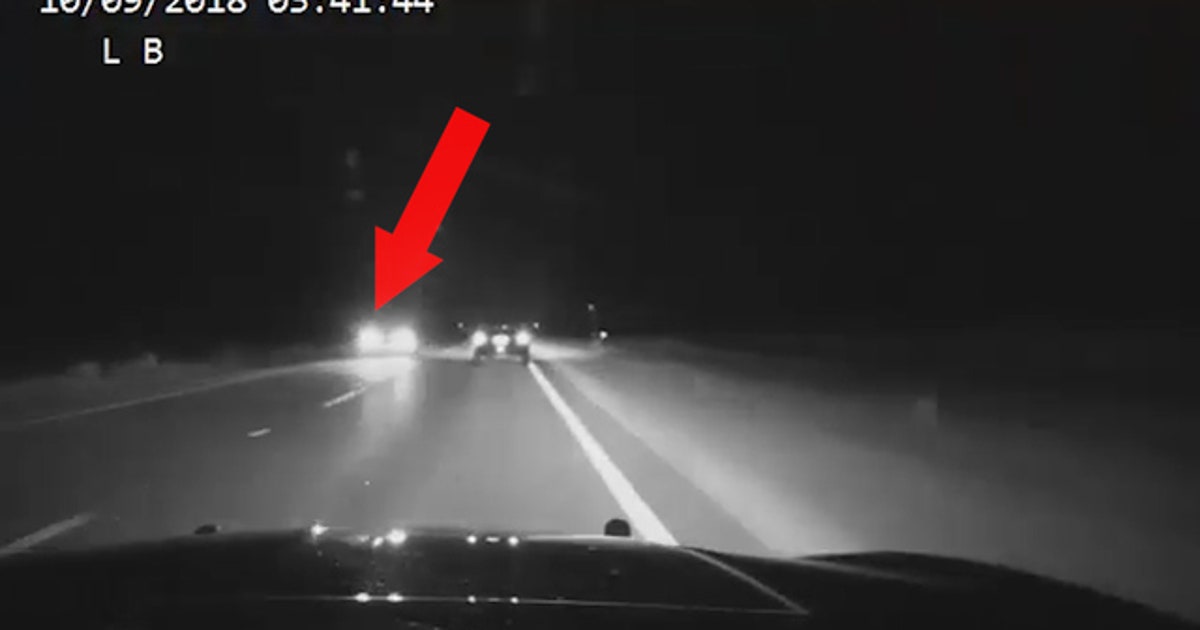 Dashcam video shows wrong-way driver passing trooper on Florida highway ...