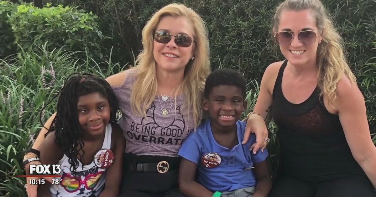 Siblings celebrate adoption with a trip to Disney World | FOX 13 Tampa Bay