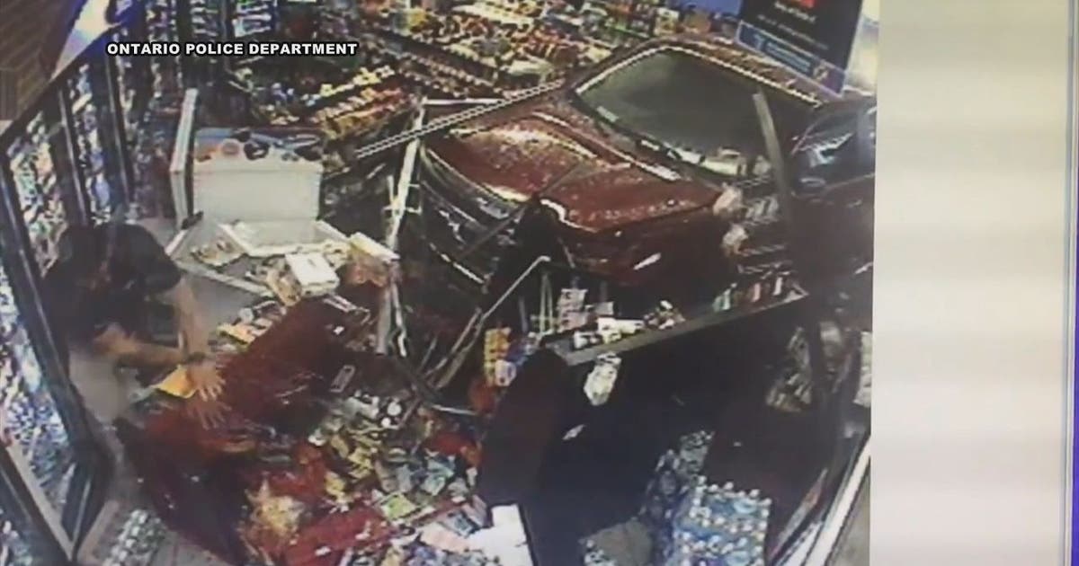 Driver crashes through gas station convenience store | FOX 13 Tampa Bay