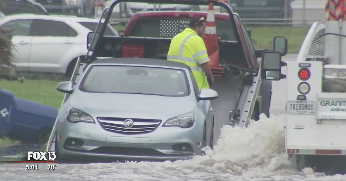 Drivers, beware: More rain means more street flooding | FOX 13 Tampa Bay