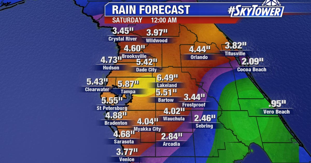 Forecast: Flooding, severe storms expected Thursday | FOX 13 Tampa Bay