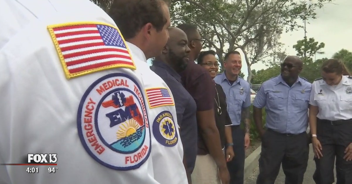 Motorcycle crash victim meets his rescuers | FOX 13 Tampa Bay