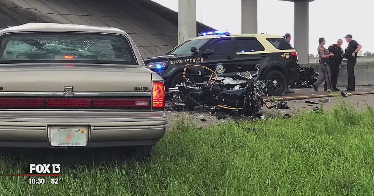 Motorcyclist killed by wrong-way driver on I-75 | FOX 13 Tampa Bay