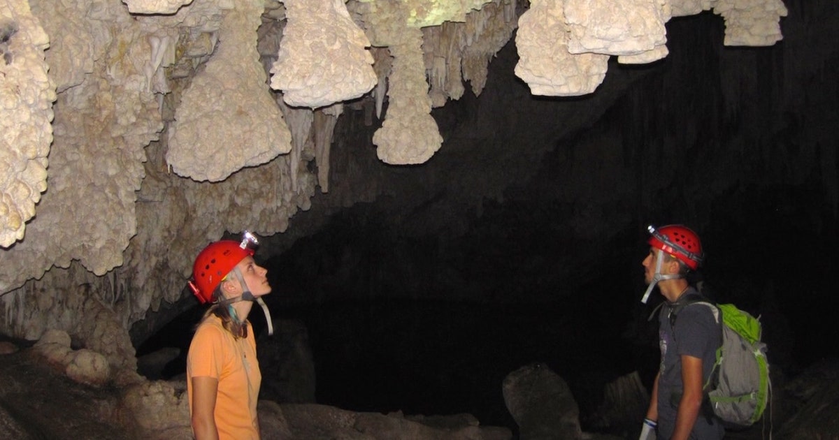 USF researchers explore caves to study sea level rise