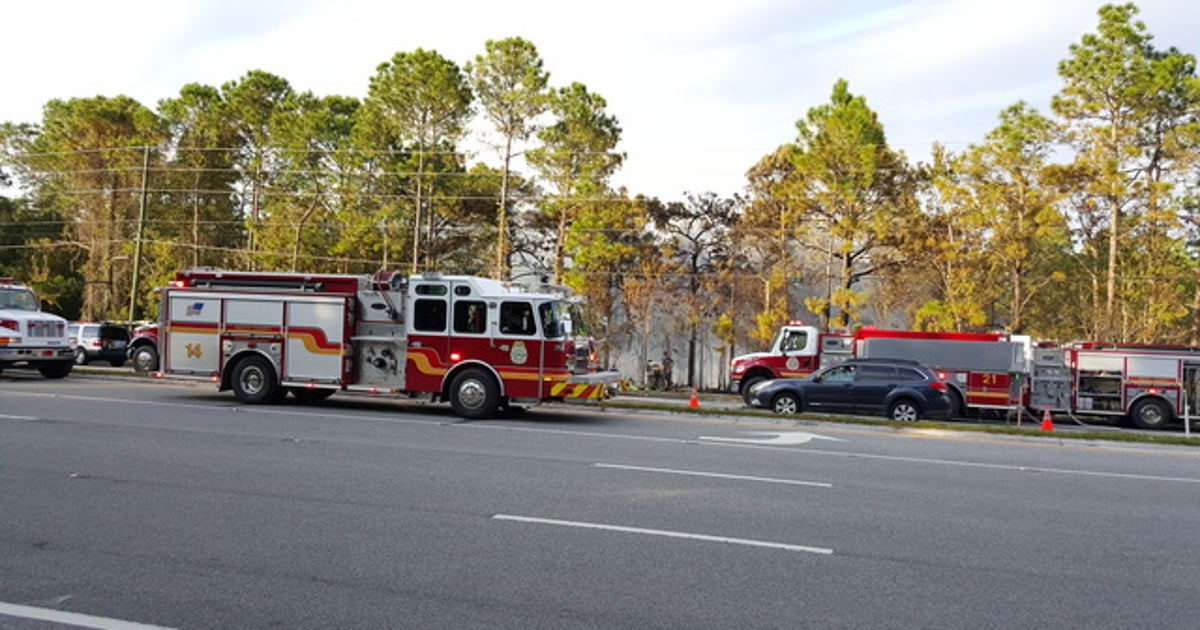 Brush fire slows Pasco traffic | FOX 13 Tampa Bay