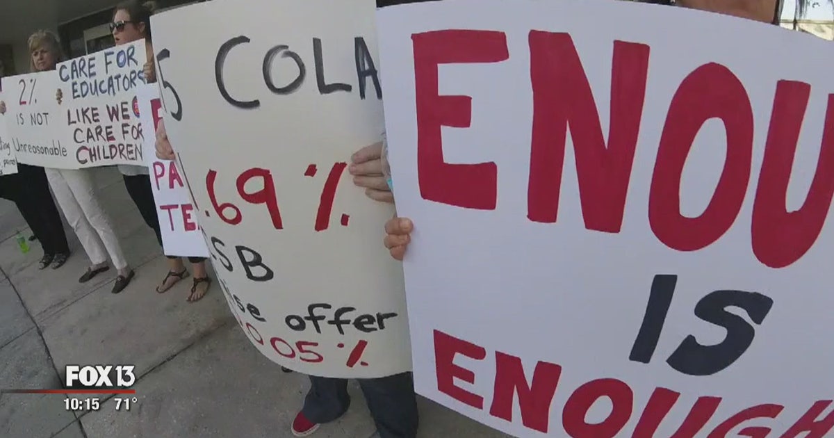 Polk teachers rally; interim superintendent named | FOX 13 Tampa Bay