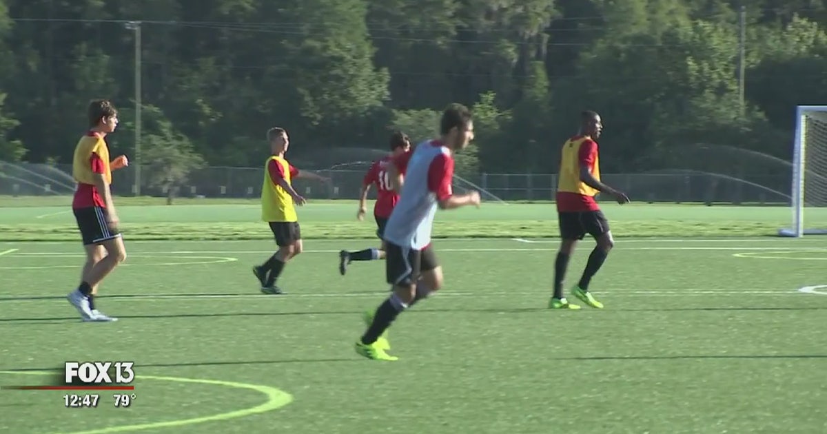 Charley kicks it with Tampa Bay United Youth Soccer Club | FOX 13 Tampa Bay