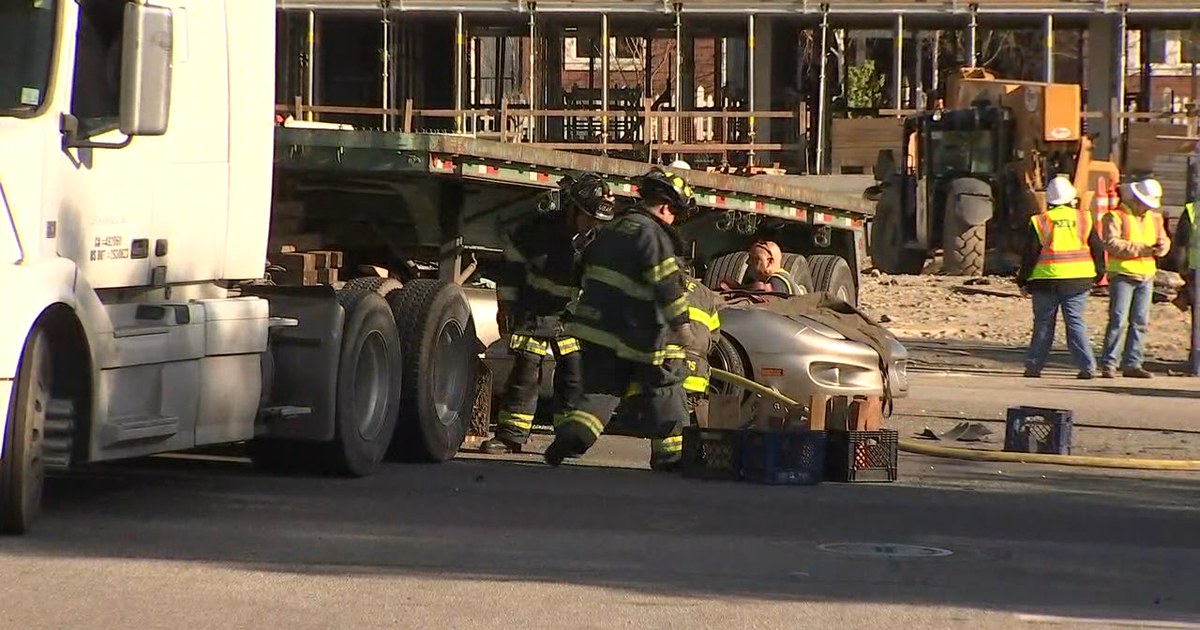 Man killed after big rig collides with car in San Jose | FOX 13 Tampa Bay