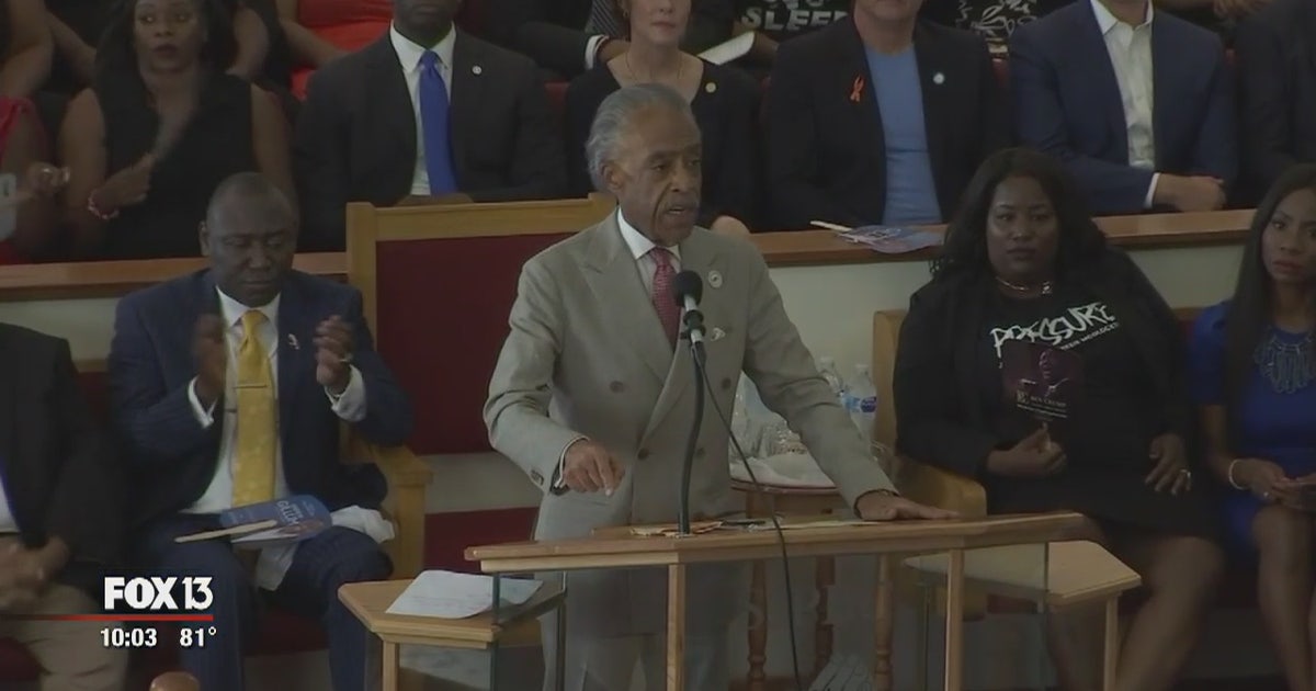 Al Sharpton leads rally protesting Stand Your Ground law | FOX 13 Tampa Bay