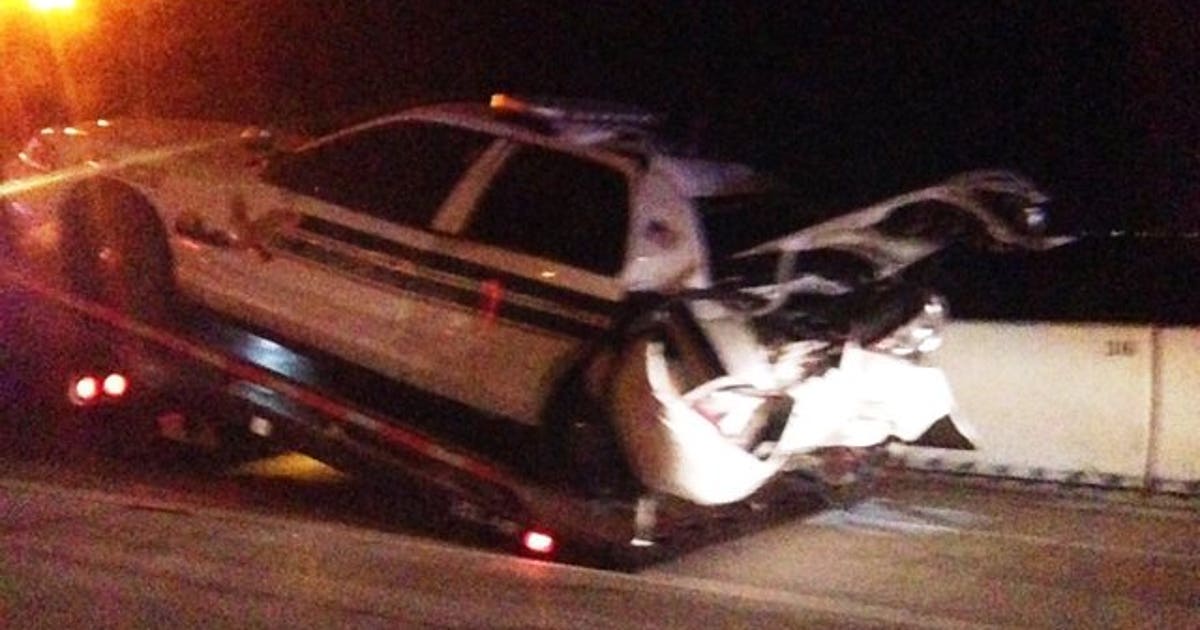 St. Pete patrol car hit while officer helped driver | FOX 13 Tampa Bay