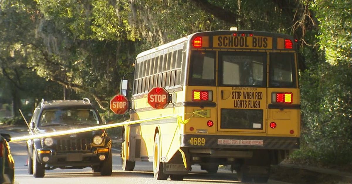 Three students hit by vehicle at Brandon bus stop | FOX 13 Tampa Bay