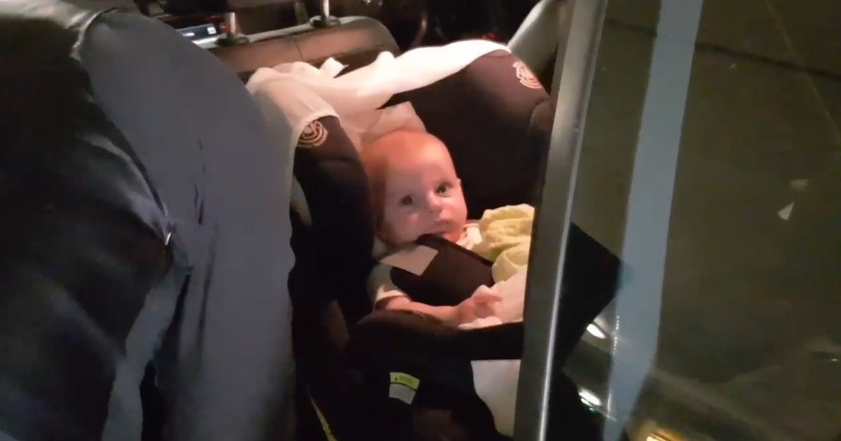 Security guards intervene after baby left in hot car in Sydney | FOX 13 ...