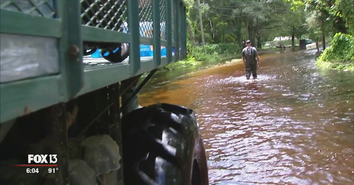 Floodwaters recede in Pasco County | FOX 13 Tampa Bay