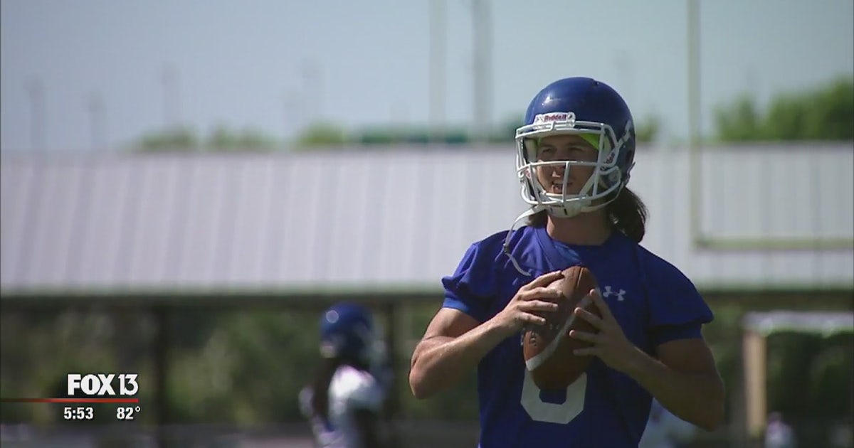 Tampa Bay Storm QB makes huge comeback after crash | FOX 13 Tampa Bay