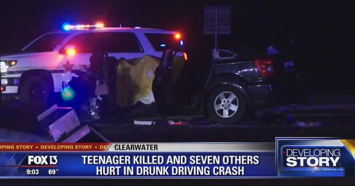 Teenager killed in drunk driving crash | FOX 13 Tampa Bay