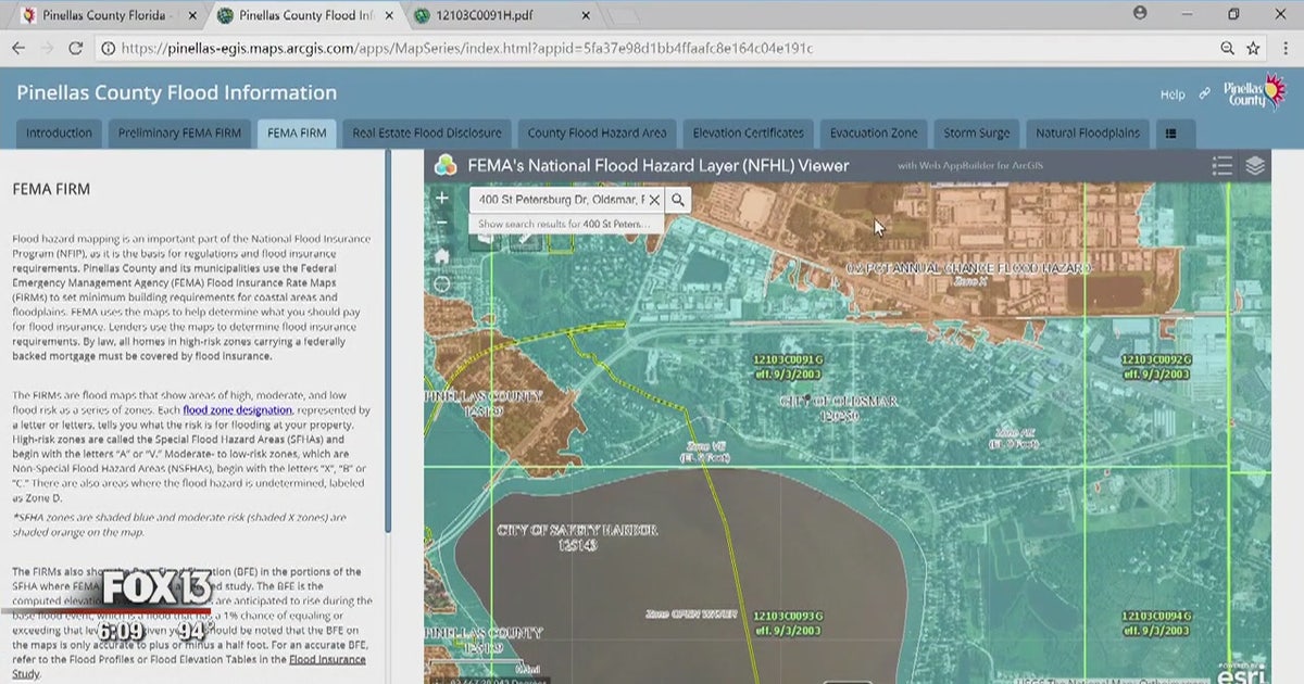 Time running out to dispute flood zone map changes | FOX 13 Tampa Bay
