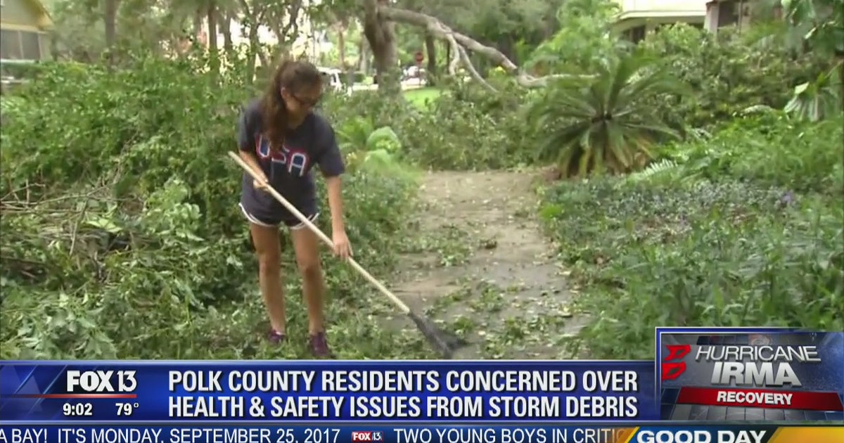 Polk County responds after uncollected trash complaints | FOX 13 Tampa Bay