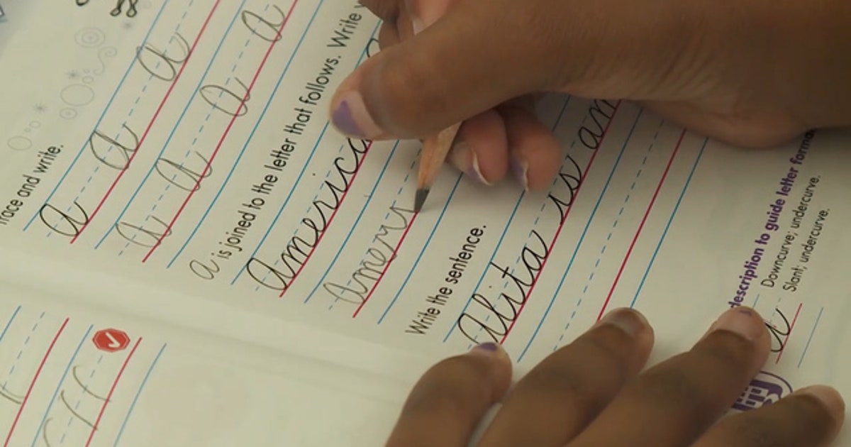 Ohio governor signs bill requiring students to learn cursive writing ...