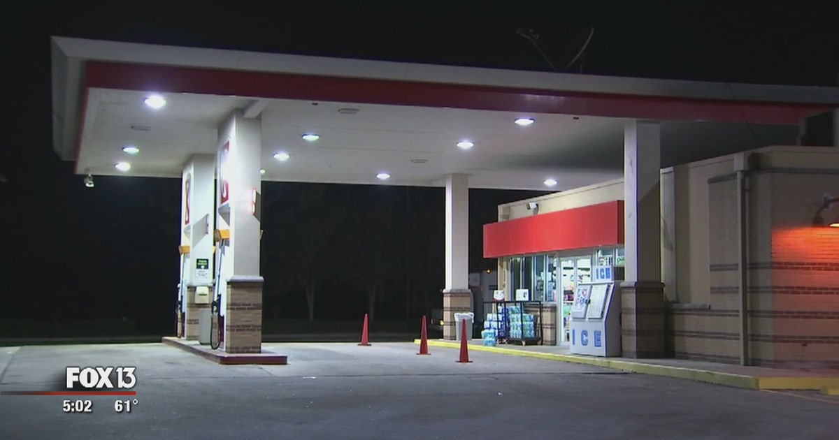 Woman shot during attempted robbery outside gas station | FOX 13 Tampa Bay