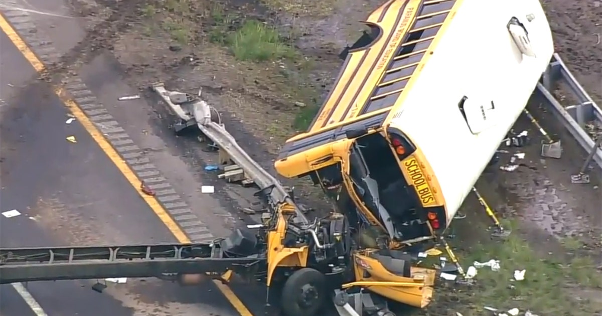 Teacher, student dead after New Jersey school bus crash | FOX 13 Tampa Bay