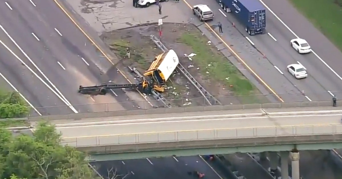 PHOTOS: 'Horrific' school bus crash in NJ | FOX 13 Tampa Bay