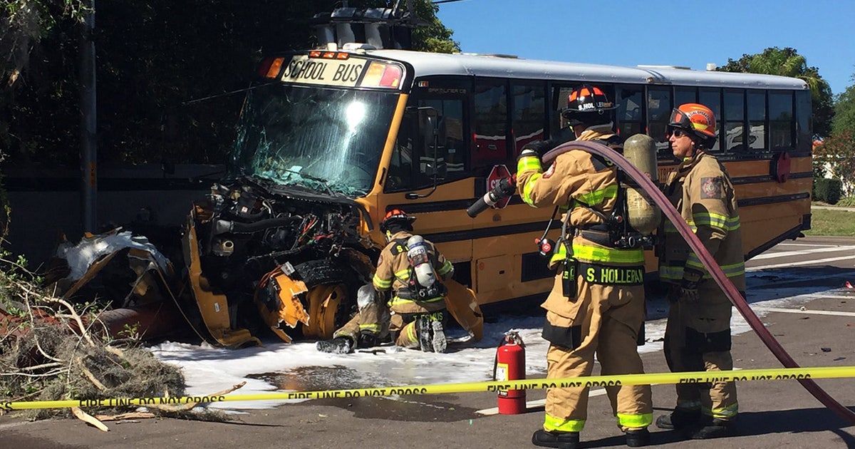 Several injured in Sarasota school bus crash | FOX 13 Tampa Bay