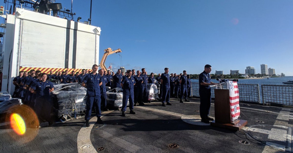 U.S. Coast Guard seizes 12 tons of cocaine | FOX 13 Tampa Bay