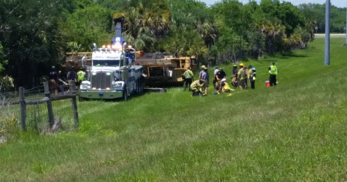 Crane driver killed in I-75 crash | FOX 13 Tampa Bay