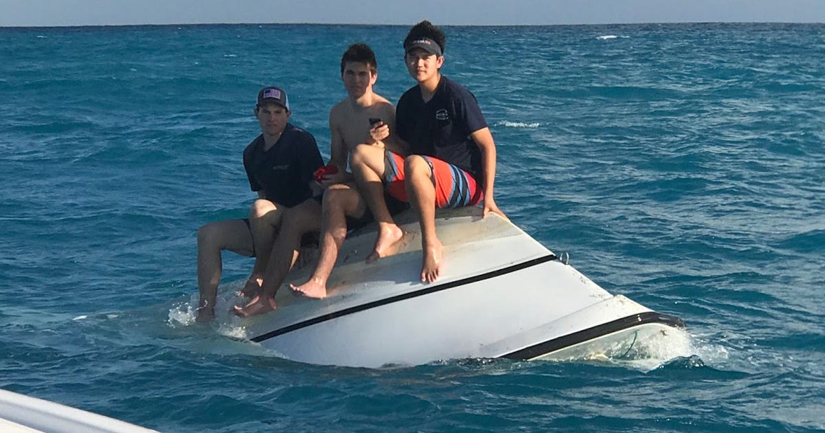 California teens rescued after boat capsizes in Florida Keys | FOX 13 ...