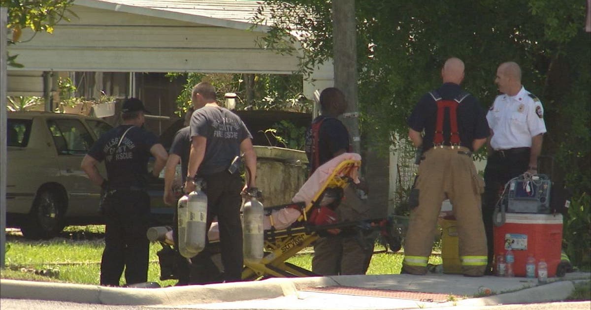 HCFR crews put out fire at mobile home | FOX 13 Tampa Bay