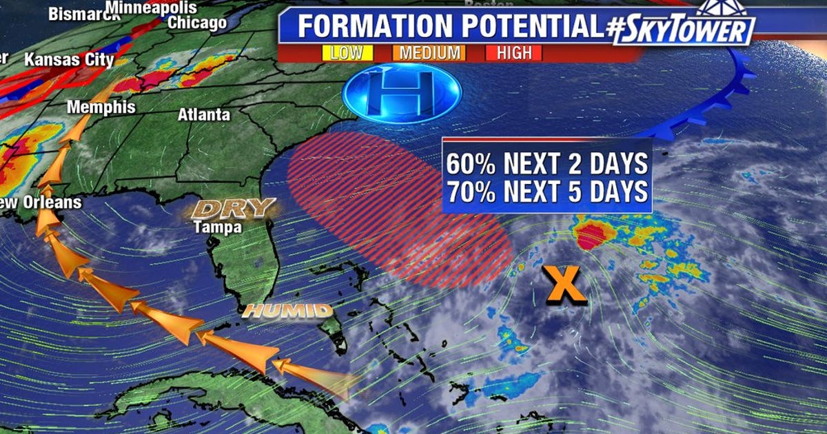 Forecasters watching potential tropical system | FOX 13 Tampa Bay
