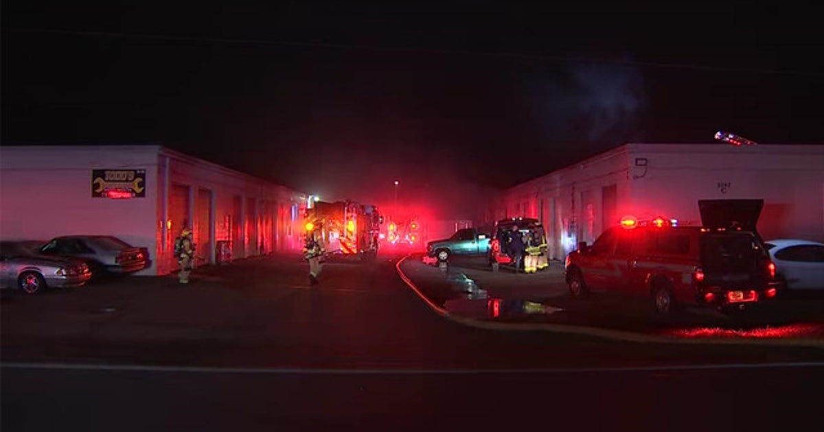 Firefighters respond to storage facility fire in Largo | FOX 13 Tampa Bay
