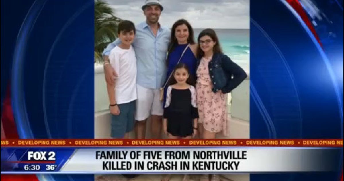 Family of five from Northville killed in crash in Kentucky | FOX 13 ...
