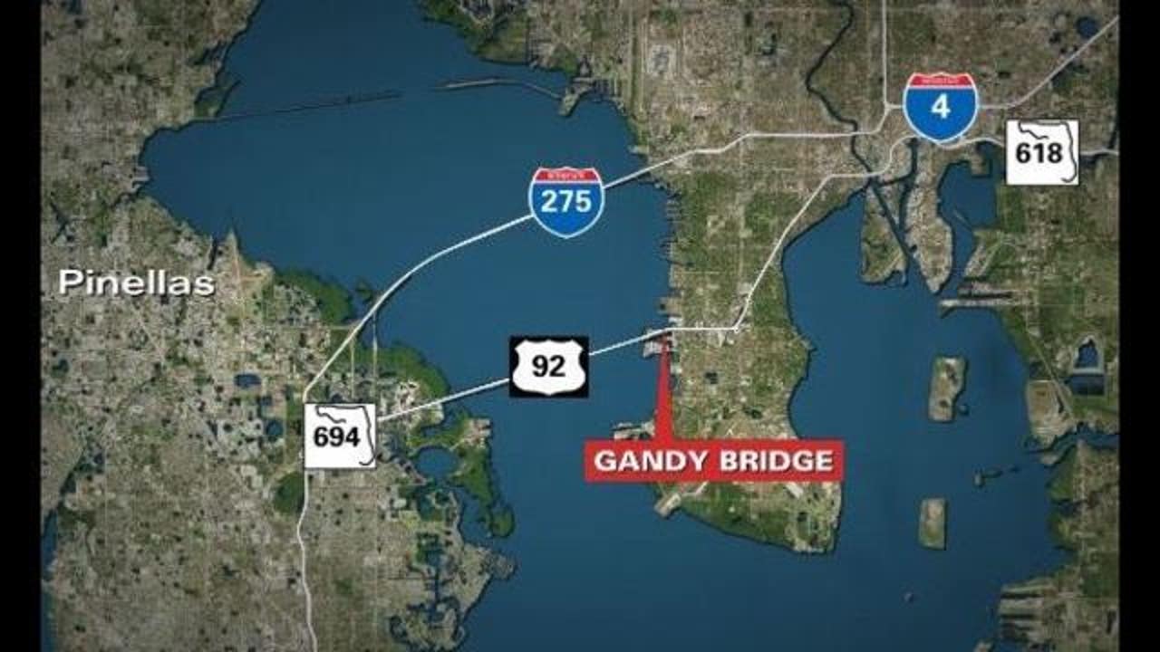 Gandy Bridge closes again due to flooding