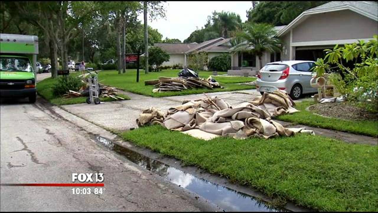 Northdale area hit by floods FOX 13 Tampa Bay