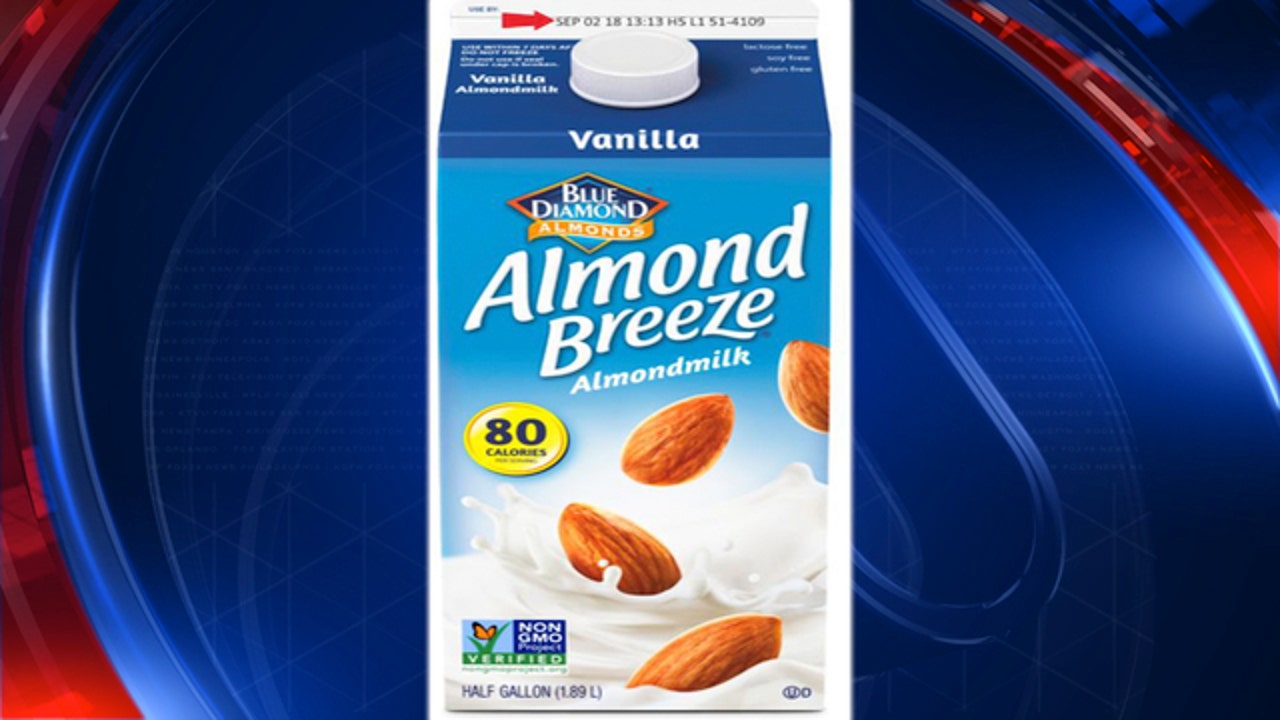 Popular almond milk recalled because it might contain 'real milk'