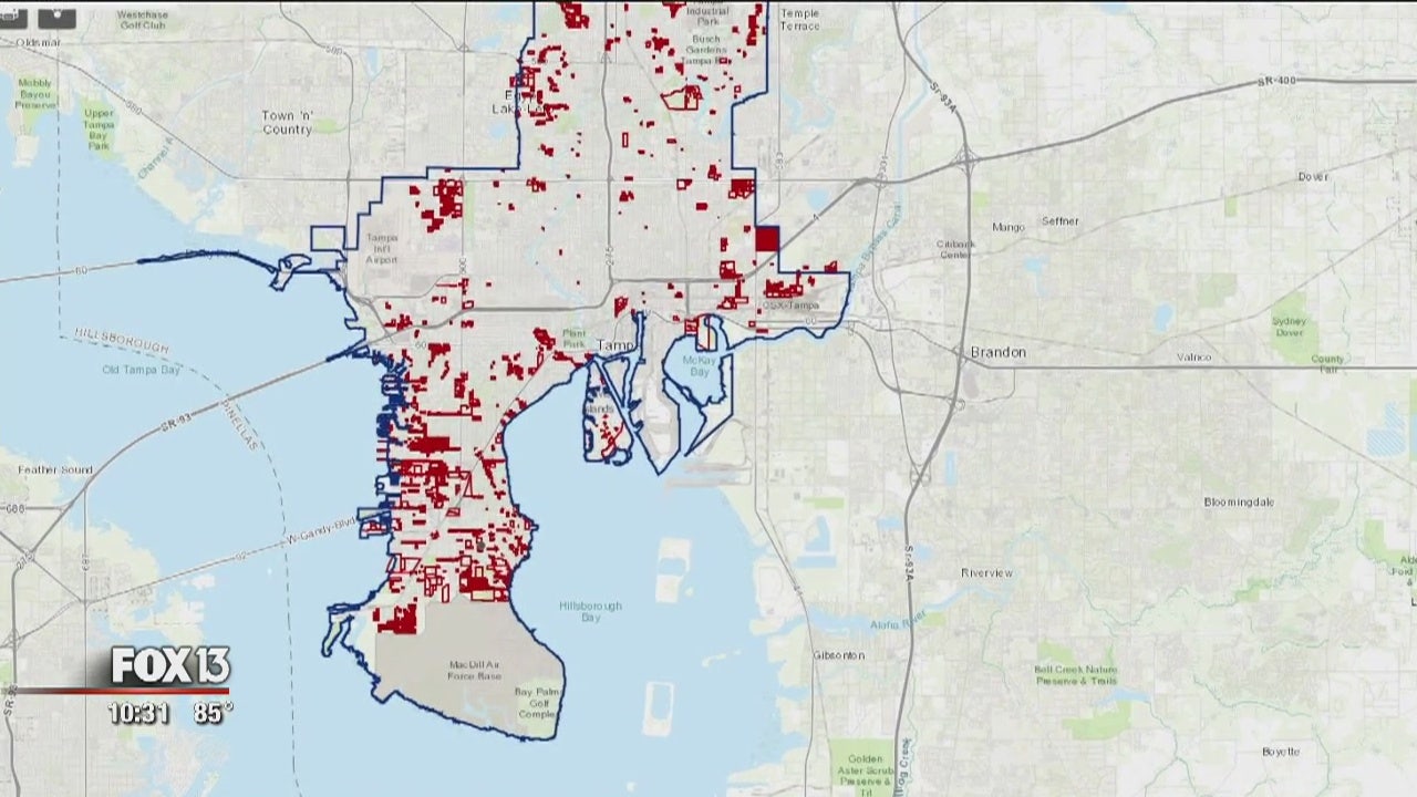 New Tampa Flood Zone Map