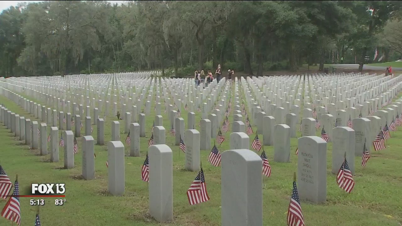 Memorial Day ceremony held at Florida National Cemetery in Bushnell