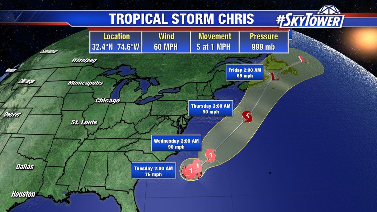 Hurricane Chris expected to form by Tuesday; no direct threat to U.S. Hurricane Chris expected to form by Tuesday; no direct threat to U.S.