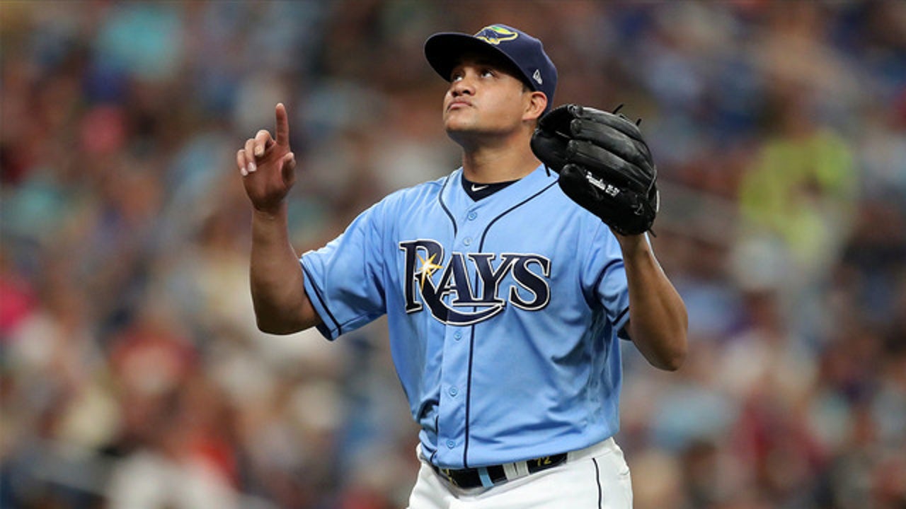 Matt Duffy of the Tampa Bay Rays looks on during a baseball game News  Photo - Getty Images