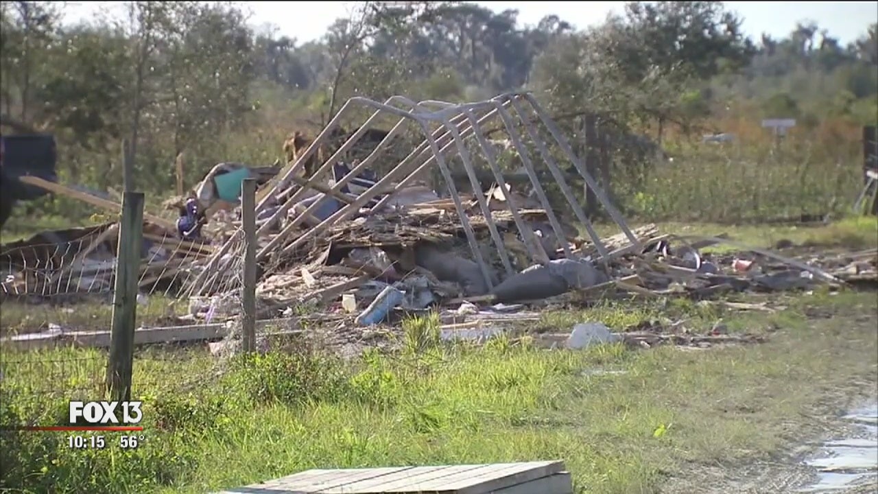 Gov. Scott visits tornado damage in Punta Gorda