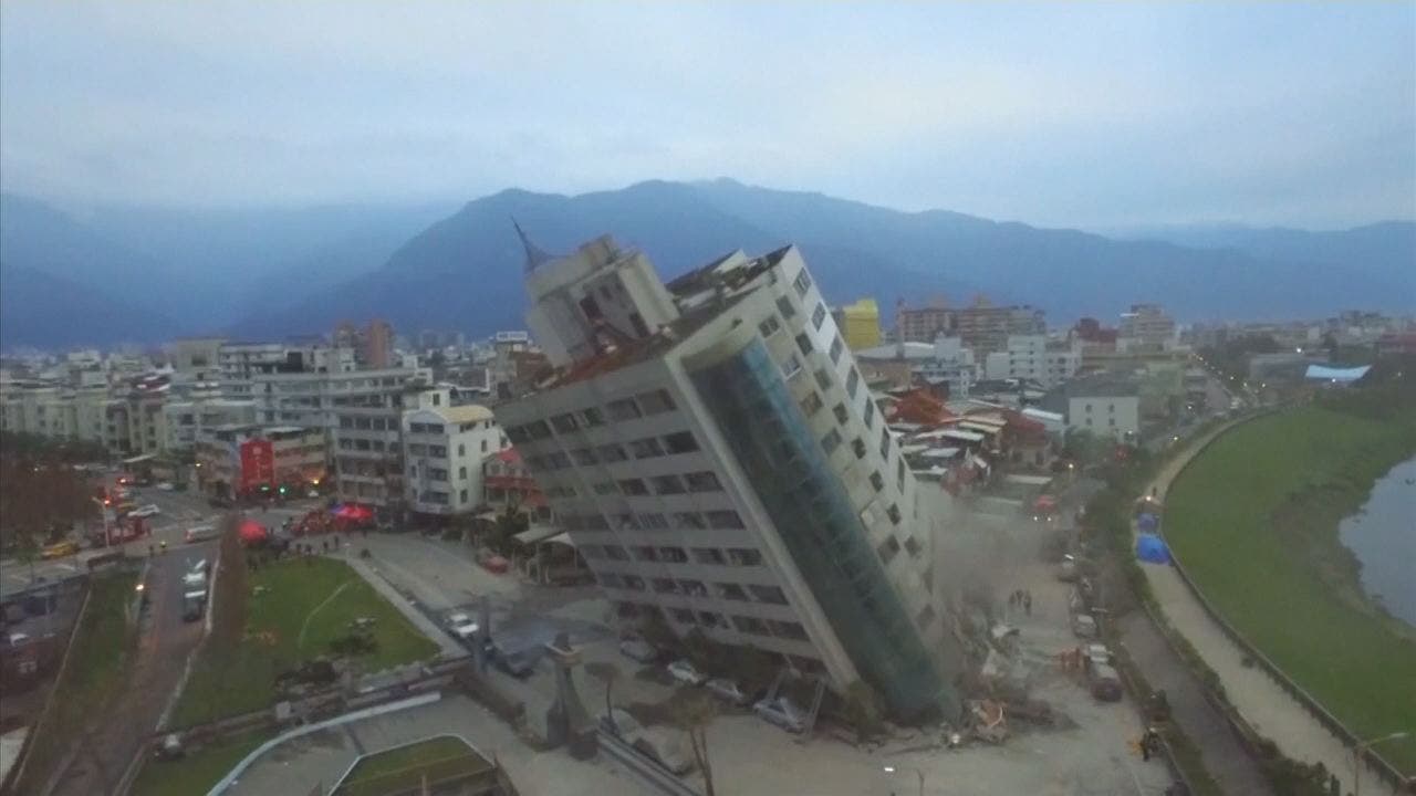 6 Dead, 76 Missing After Strong Quake Hits Taiwan