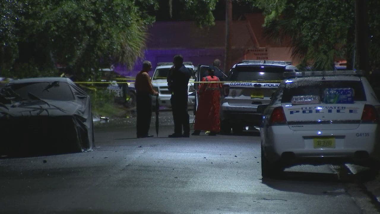 Armed man killed in officerinvolved shooting in Clearwater, police say