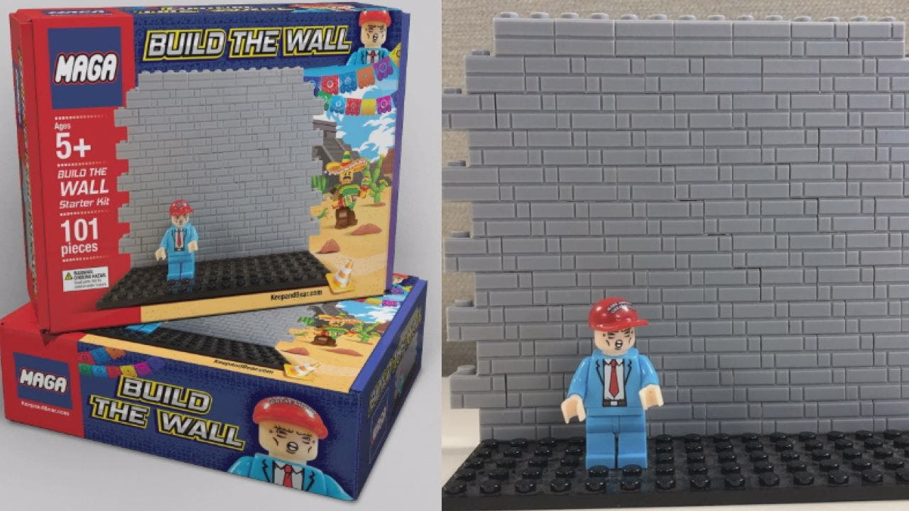 Lego mega build sales the wall