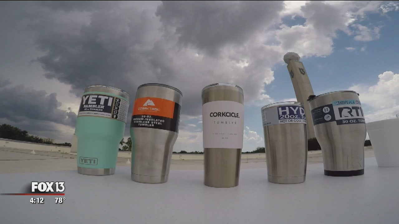 Yeti tumbler not keeping ice cold top