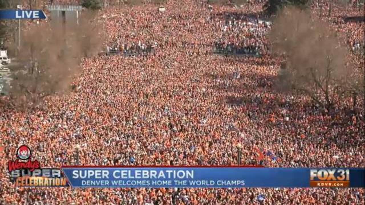 Denver Broncos bask in spotlight of loyal fans