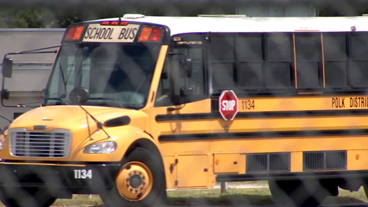 Polk County reporting school bus delays on first day of school